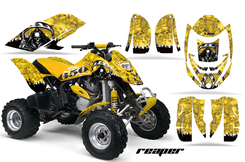 Can-Am Bombardier DS650 Graphics REAP YEL